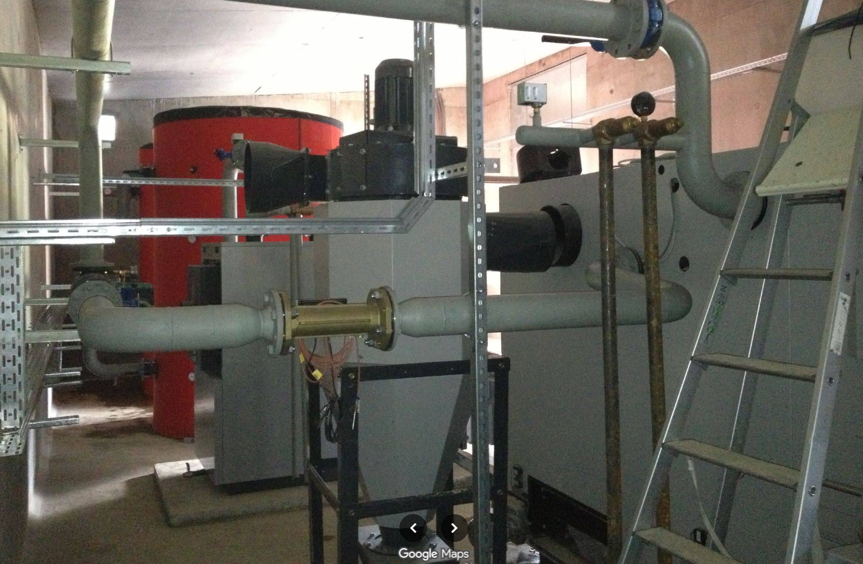 Chaufferie et réseau acier